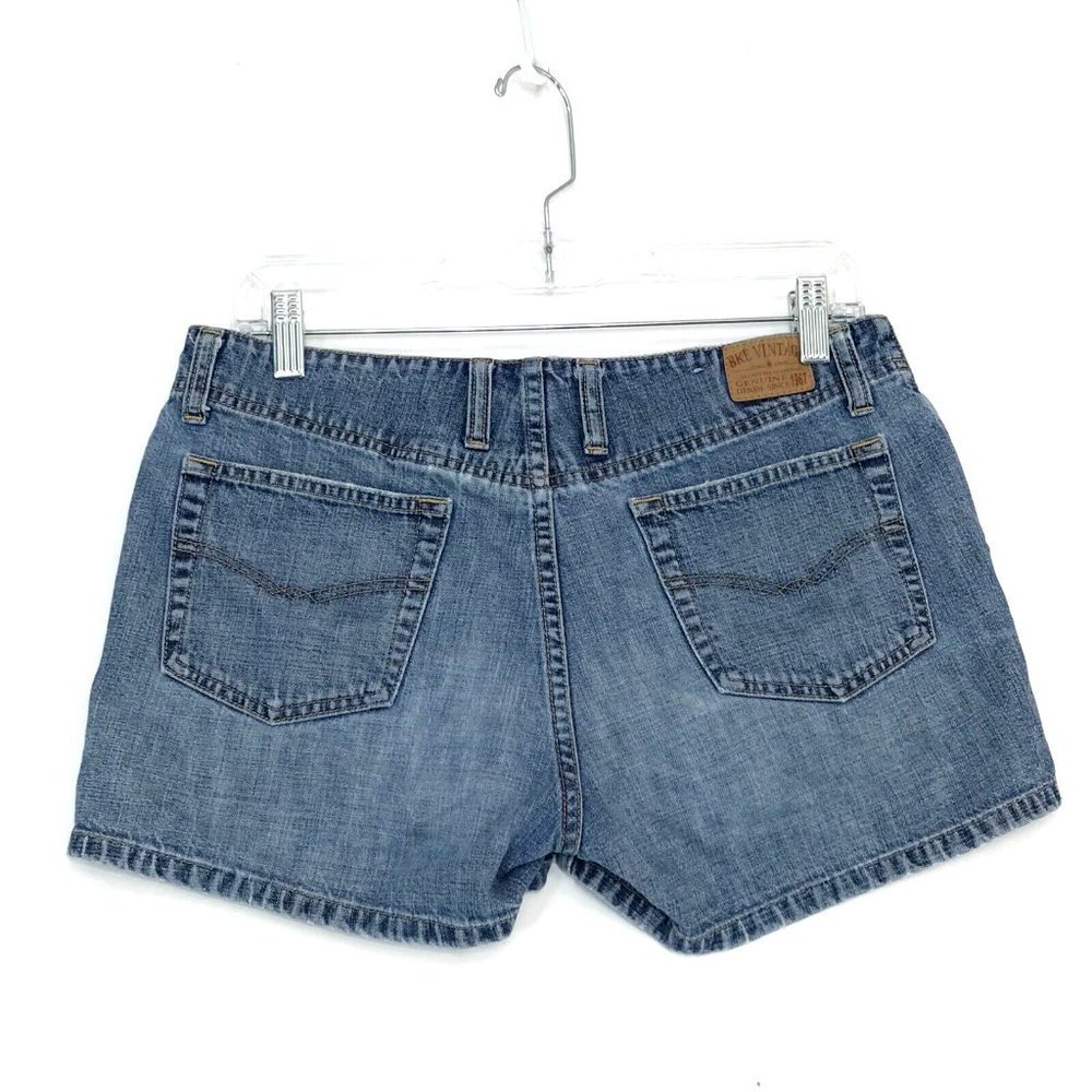 BKE Vintage Denim Wendi Shorts Womens Size 10 Blue Medium Wash 100% Cotton